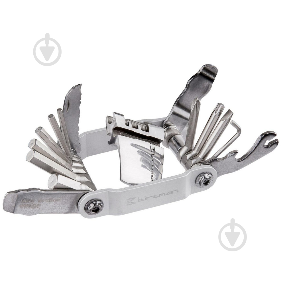 Мультитул велосипедний Birzman Feexman E-Version 20 функцій срібло BM09-PO-AFM-09 - фото 1 Мультитул велосипедний Birzman Feexman E-Version 20 функцій срібло BM09-PO-AFM-09 - фото 1