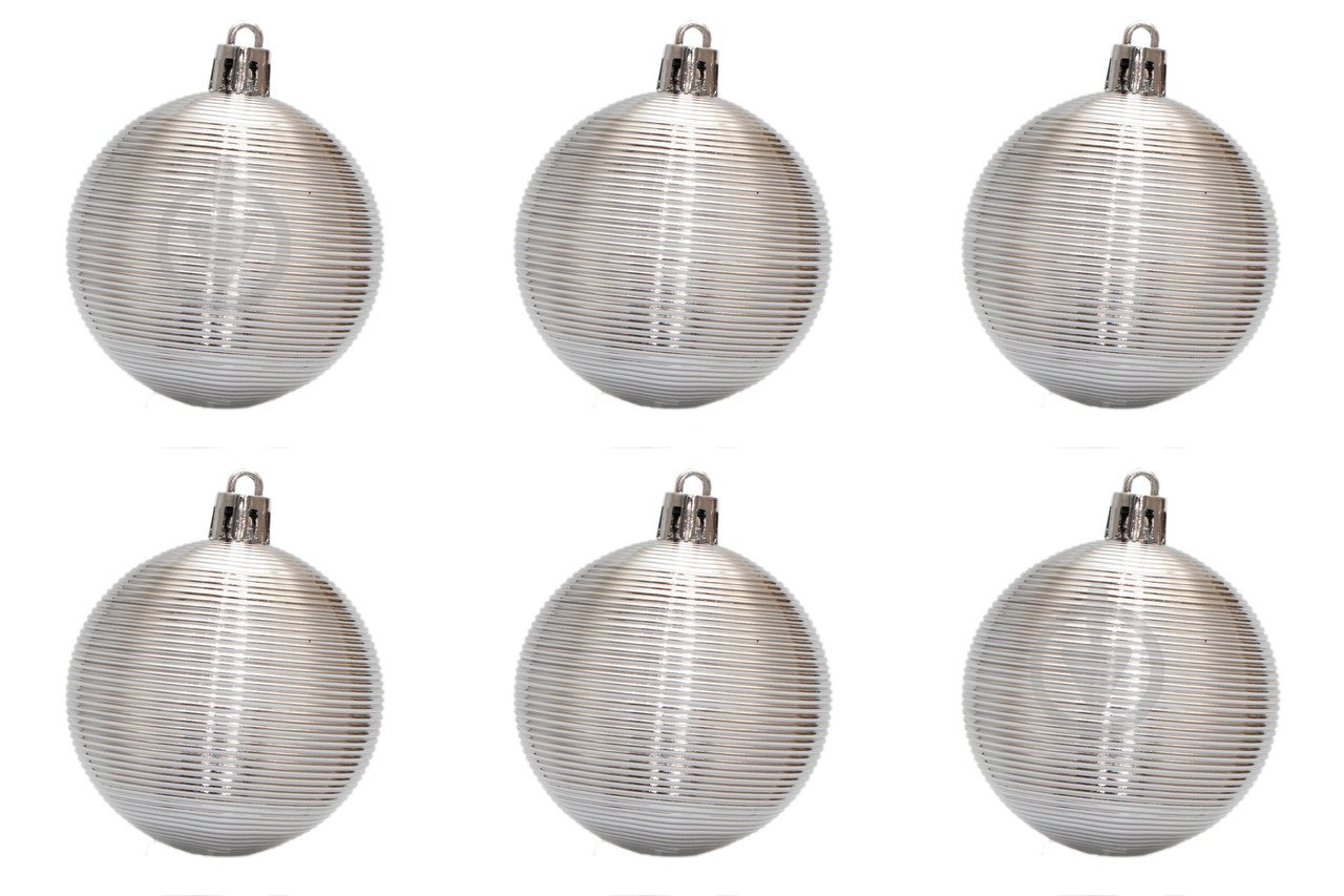 Набір ялинкових куль Девілон 891718 d60 мм 6 шт./уп. - фото 2