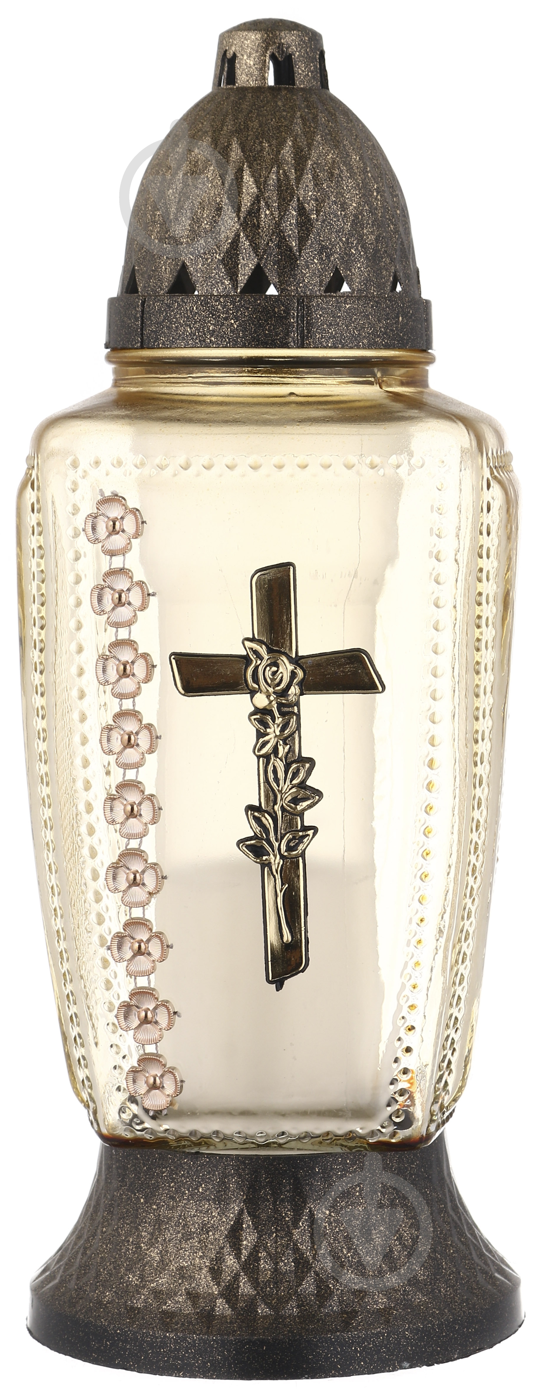 Лампада LS 381 роза APL стекло Pako-If - фото 1