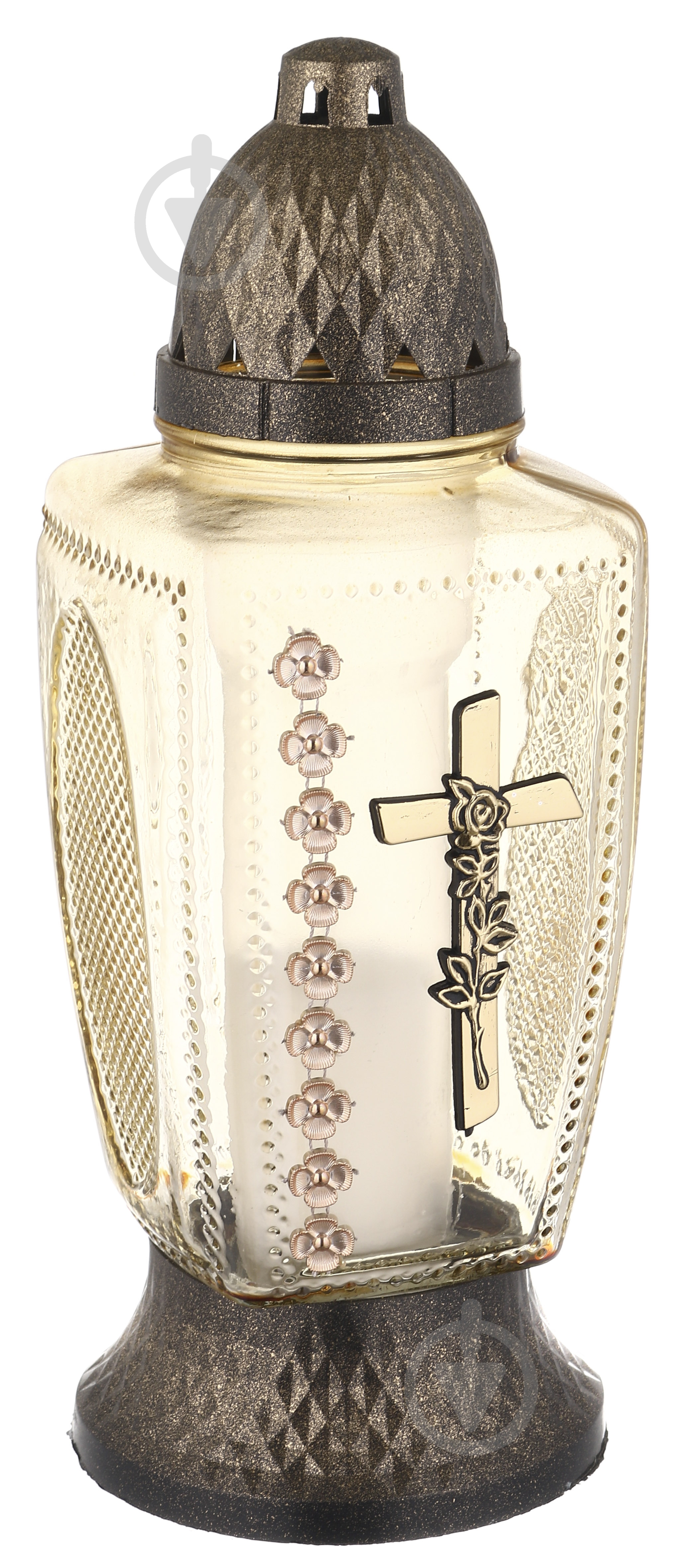 Лампада LS 381 роза APL стекло Pako-If - фото 2