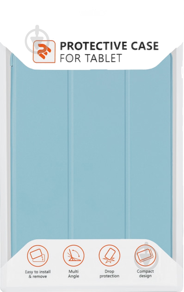 Чехол для планшета 2E Apple iPad mini 5 7.9` 2019 (2E-IPAD-MIN5-IKFX-LB) Flex Light blue - фото 5