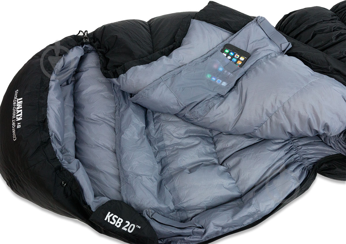 Спальный мешок Klymit KSB 20 Synthetic Sleeping Bag - фото 3 Спальный мешок Klymit KSB 20 Synthetic Sleeping Bag - фото 3