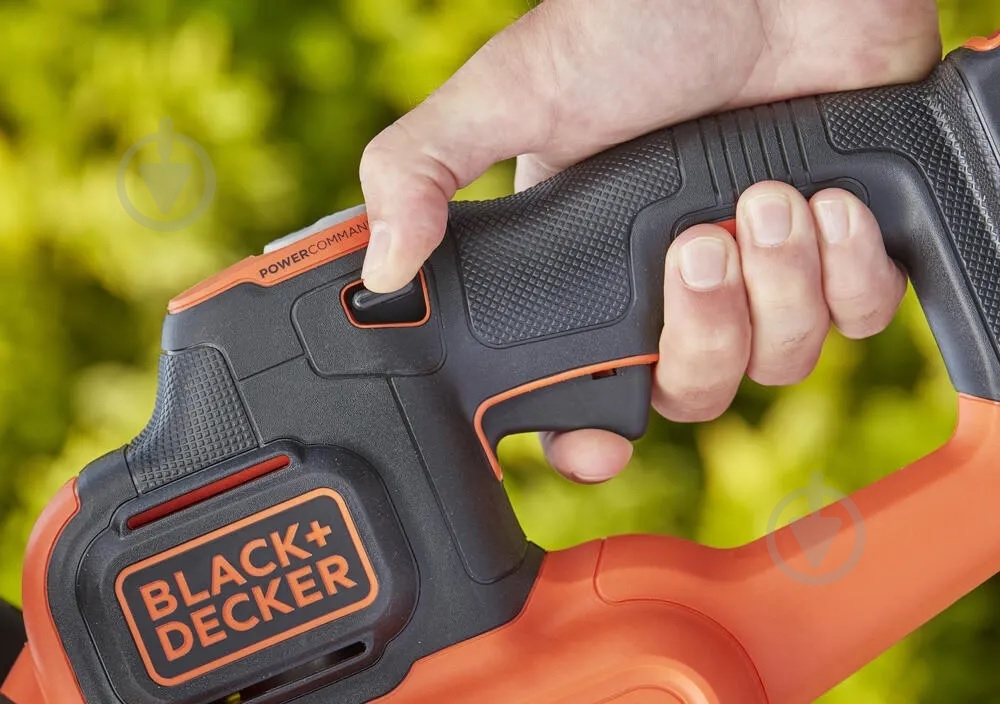Кусторез аккумуляторный Black+Decker BEBLV301 - фото 4