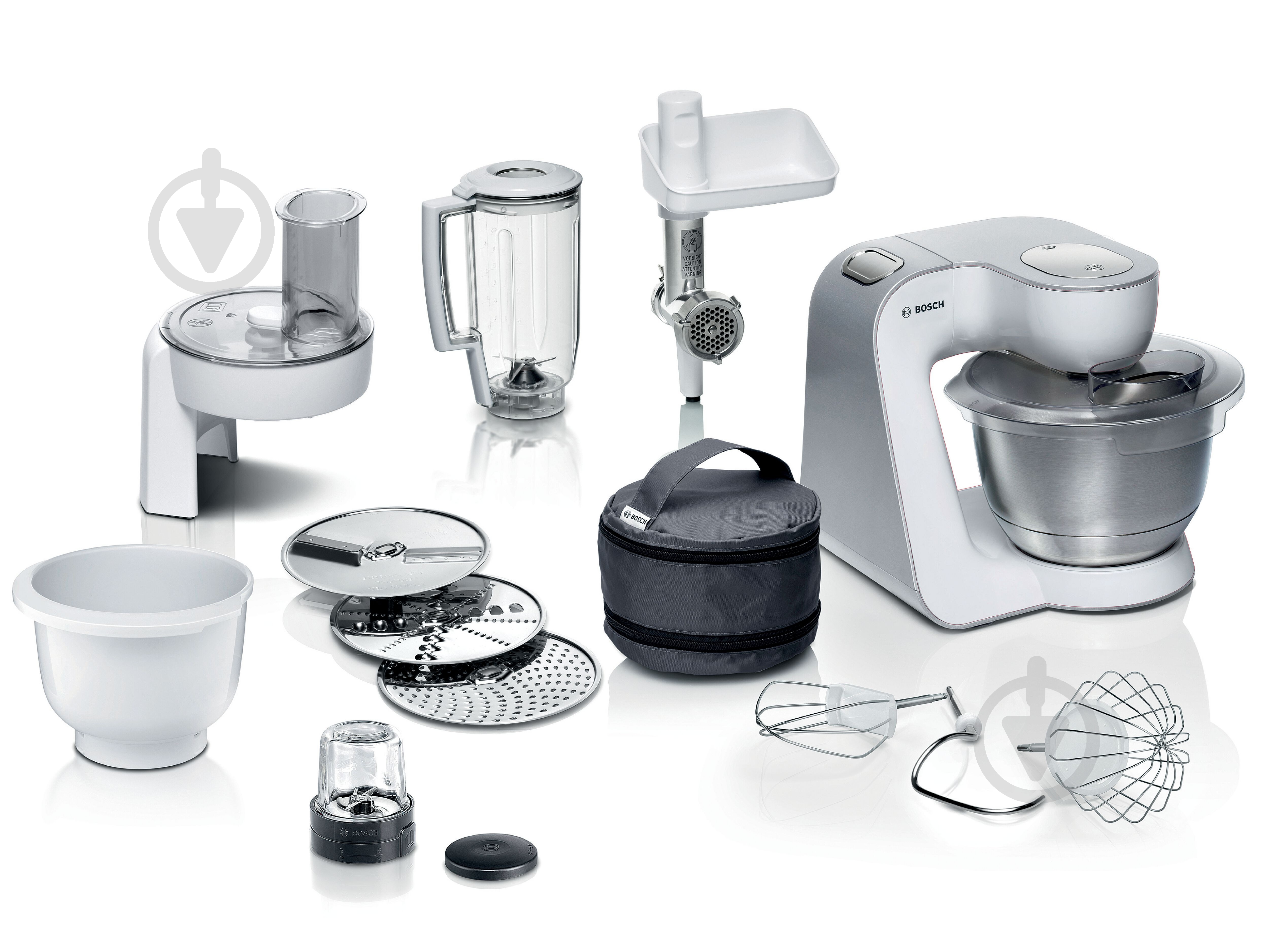 Кухонная машина Bosch MUM58257 - фото 1 Кухонная машина Bosch MUM58257 - фото 1