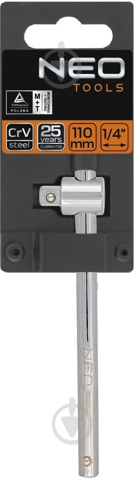 Вороток NEO tools 1/4"(F)×3/8"(M) 08-256 - фото 3 Вороток NEO tools 1/4"(F)×3/8"(M) 08-256 - фото 3