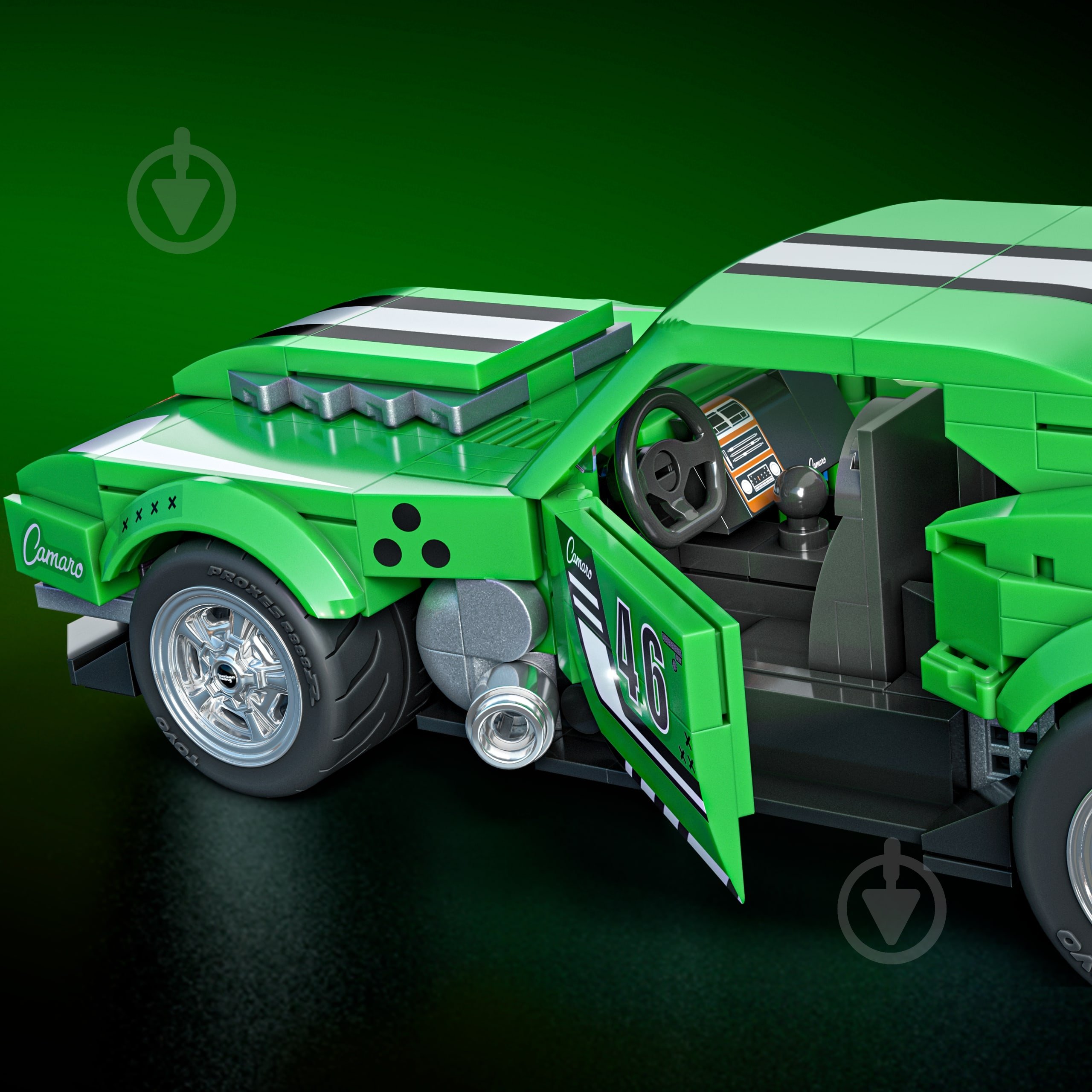 Конструктор Mattel Brick Shop "Camaro" серії "Speed" JFT16 - фото 5 Конструктор Mattel Brick Shop "Camaro" серії "Speed" JFT16 - фото 5