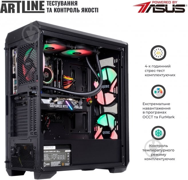 Компьютер персональный Artline (X79v41) Gaming black - фото 8