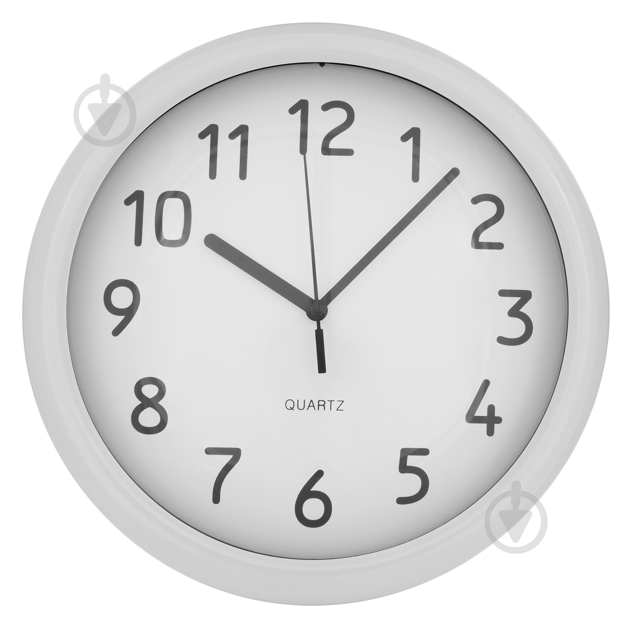 Годинник настінний Classical Promo білий E51812-14 Economix - фото 1