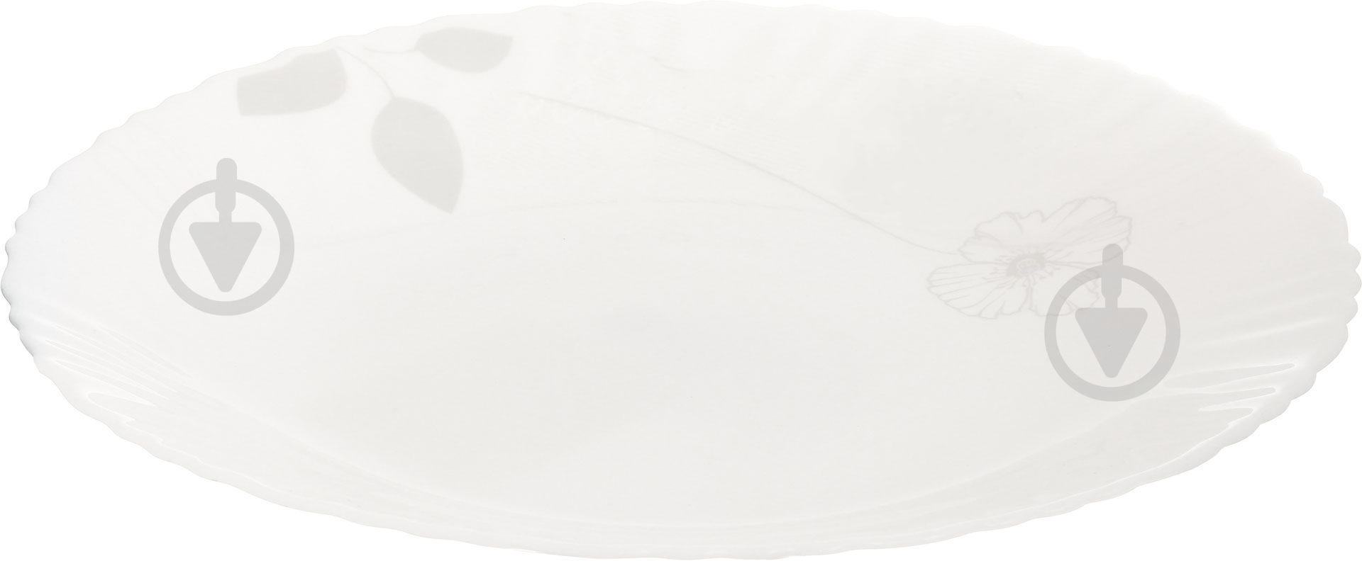 Тарелка десертная Luna Silver flower 19 см LHP75 - фото 2