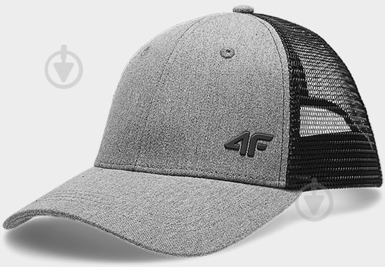 Кепка 4F D4L20-CAM207-24M M чорний - фото 4