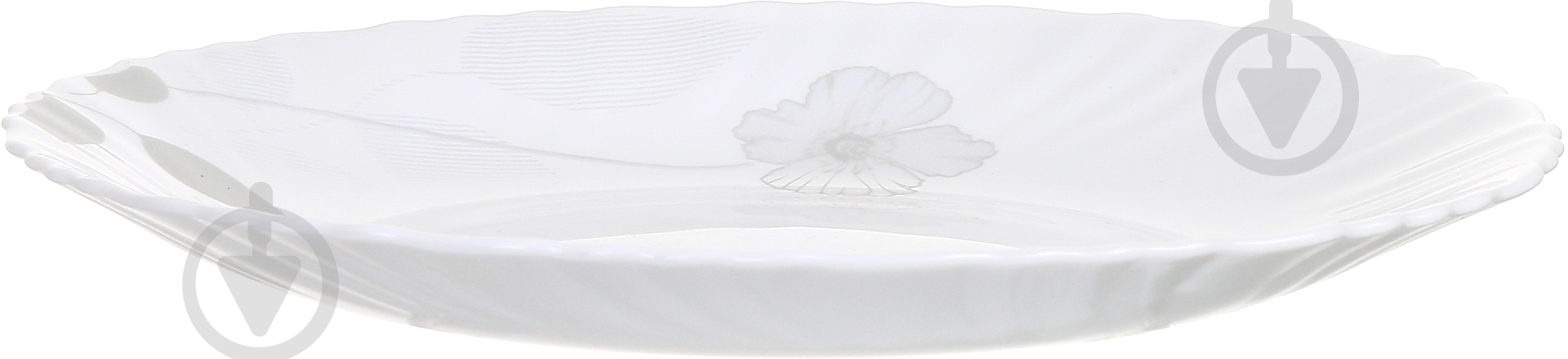 Тарелка десертная Luna Silver flower 21,5 см LHP85 - фото 2