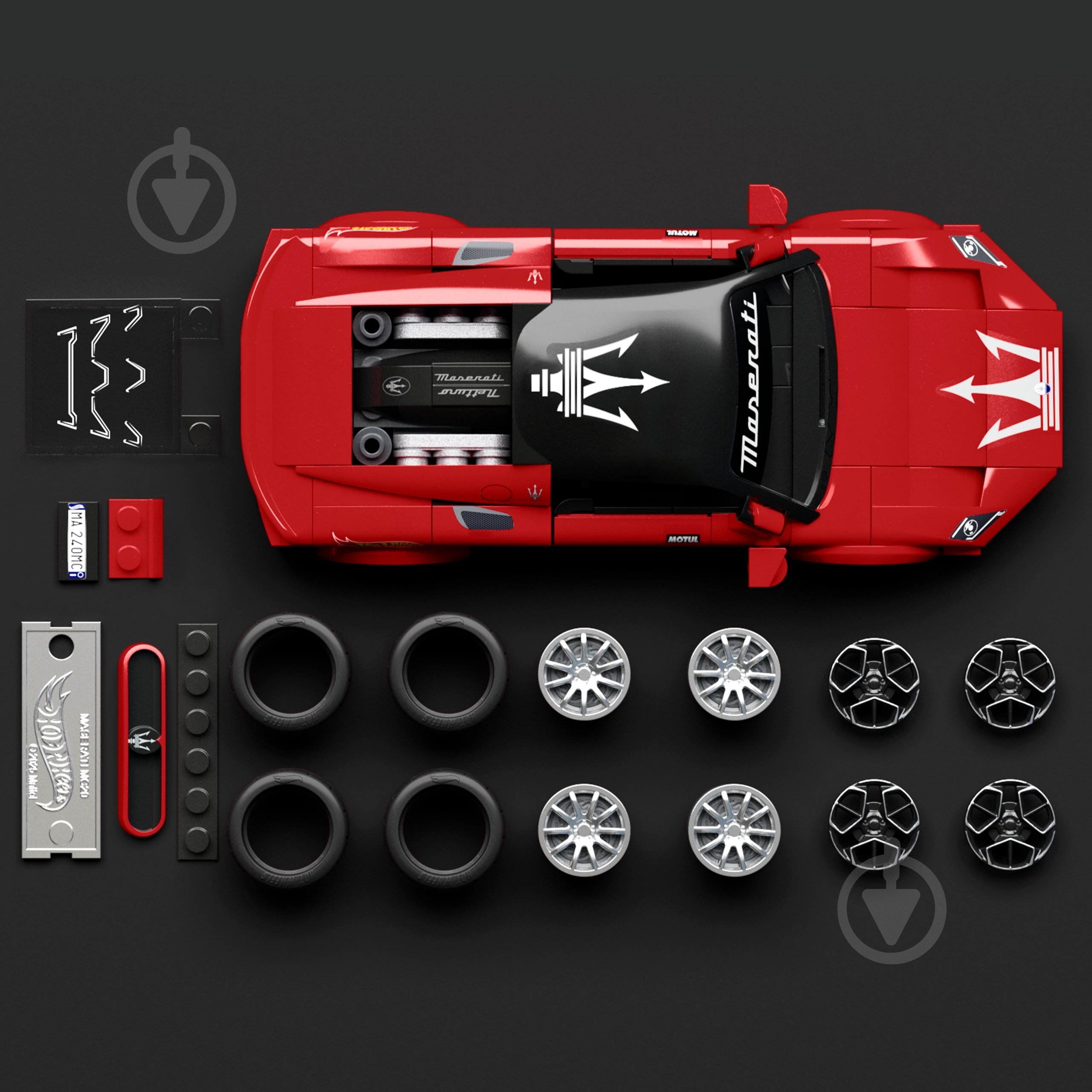 Конструктор Mattel Brick Shop "Maserati" серии "Speed" JFR90 - фото 3 Конструктор Mattel Brick Shop "Maserati" серии "Speed" JFR90 - фото 3