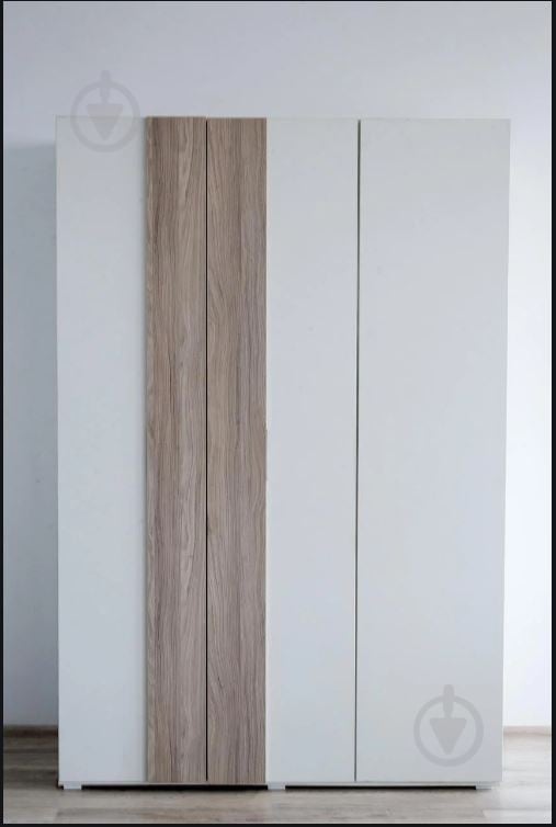 Шафа гардеробна Embawood Грей 1500x2250x600 мм білий - фото 1