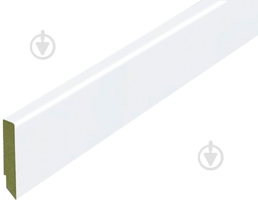 Плинтус влагостойкий Classen белый глянец 70х2000 мм - фото 1
