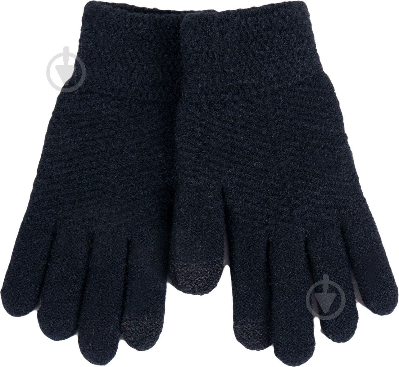 Варежки YO! р.20 черный - фото 1