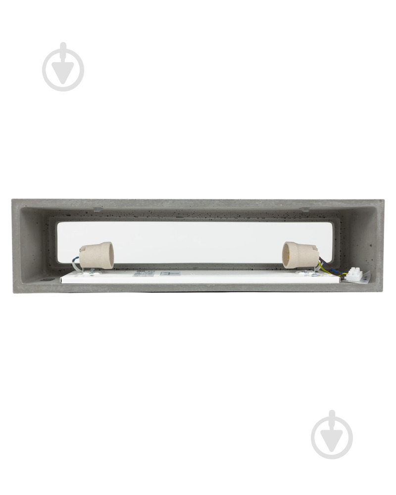 Бра Nowodvorski Solid 2x60 Вт E27 серый 9721 - фото 3 Бра Nowodvorski Solid 2x60 Вт E27 серый 9721 - фото 3