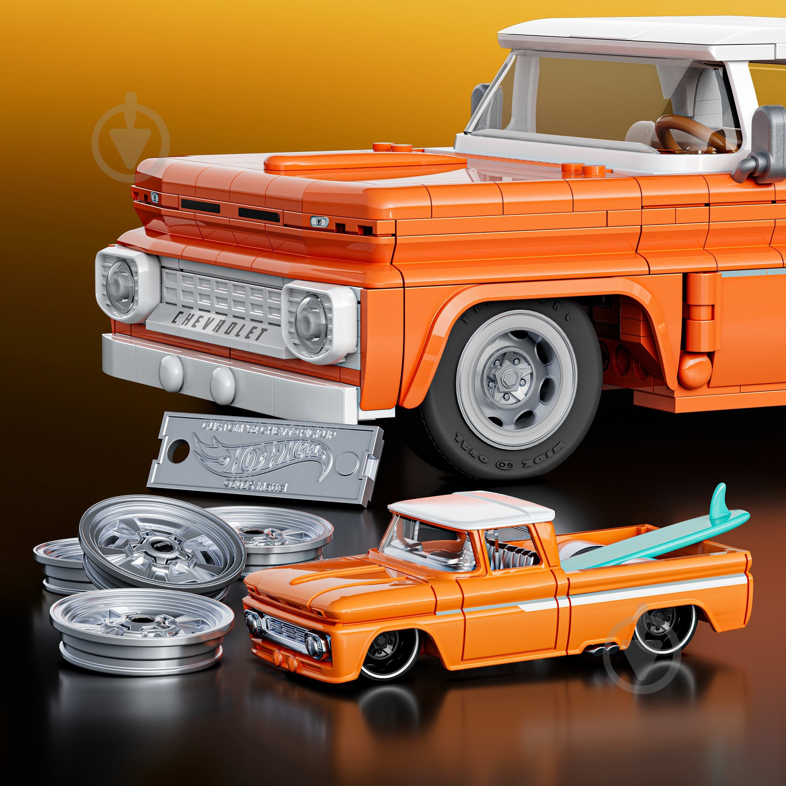 Конструктор Mattel Brick Shop "Chevy" серії "Elite" JFT20 - фото 4 Конструктор Mattel Brick Shop "Chevy" серії "Elite" JFT20 - фото 4