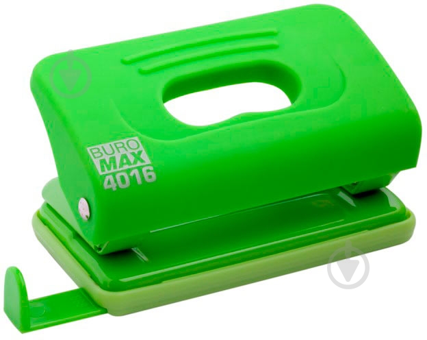 Дырокол BM.4016-15 зеленый Buromax - фото 1