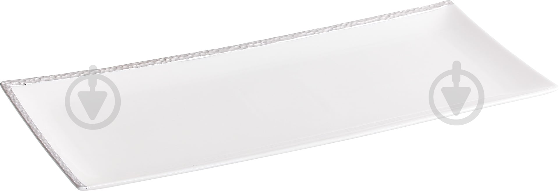 Блюдо Fiora Silver 40x16 см - фото 1