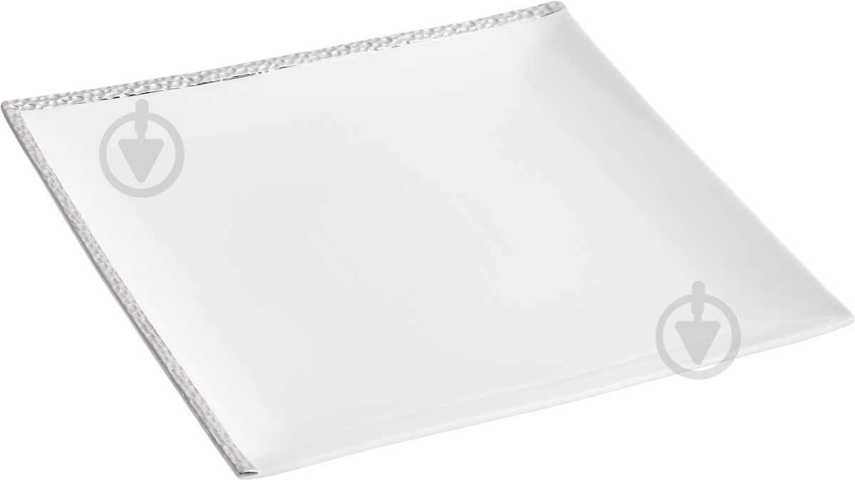 Блюдо Fiora Silver 26x26 см - фото 1