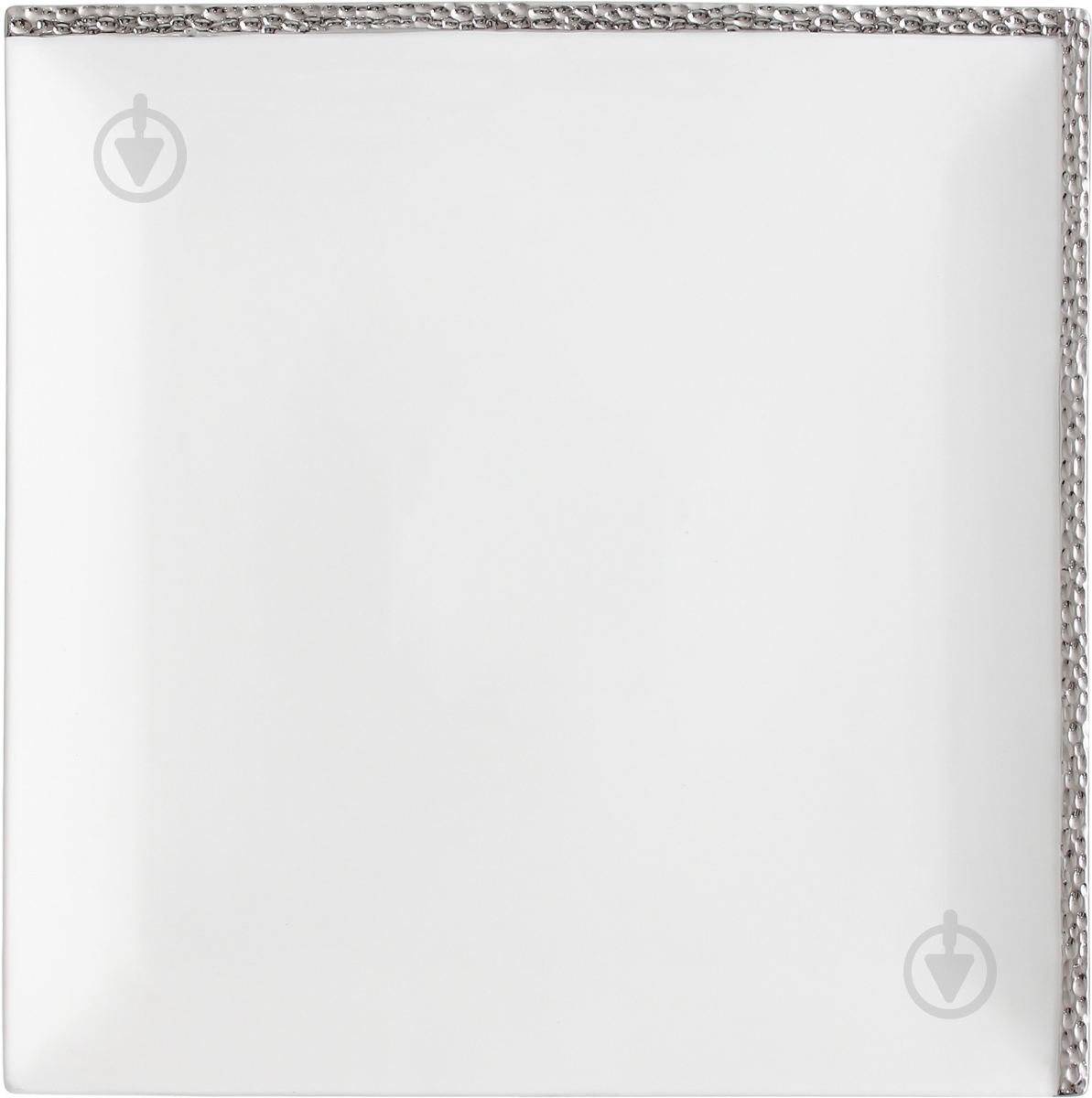 Блюдо Fiora Silver 26x26 см - фото 2