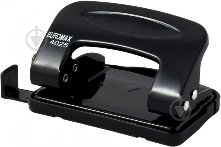 Дырокол BM.4025-01 черный Buromax - фото 1 Дырокол BM.4025-01 черный Buromax - фото 1