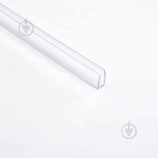 Профиль торцевой PALRAM U 10/8мм x 2,1м прозрачный - фото 1 Профиль торцевой PALRAM U 10/8мм x 2,1м прозрачный - фото 1