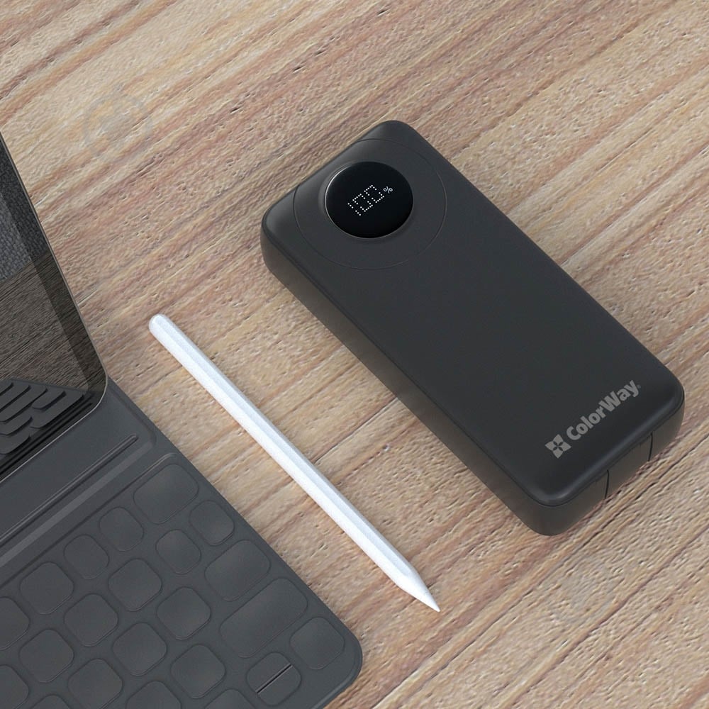 Повербанк ColorWay EnergyPlus 20000 mAh black (CW-PB200LPB4BK-PD) - фото 11