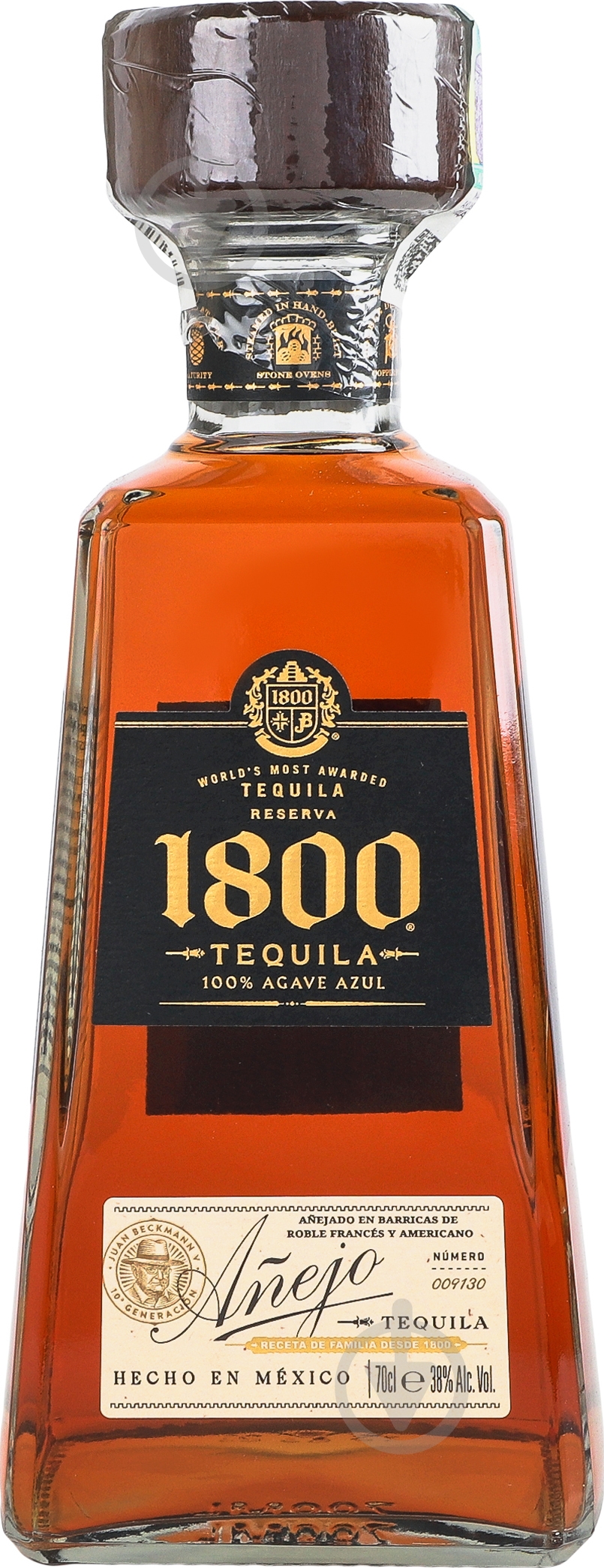 Текила 1800 Agave Anejo Reserva 0,7 л 40% - фото 2