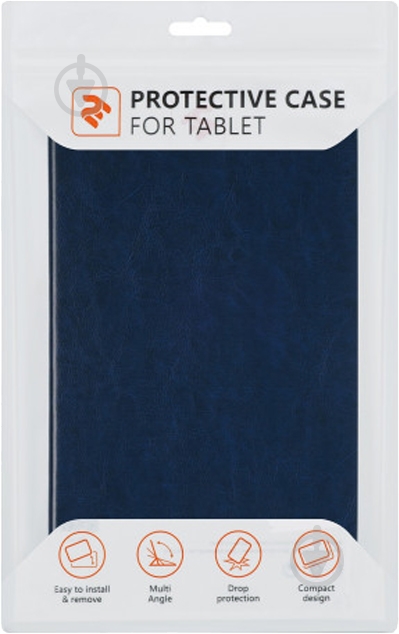 Чехол для планшета 2E Samsung Galaxy Tab S6 (2E-G-S6-IKRT-NV) Retro Navy - фото 5