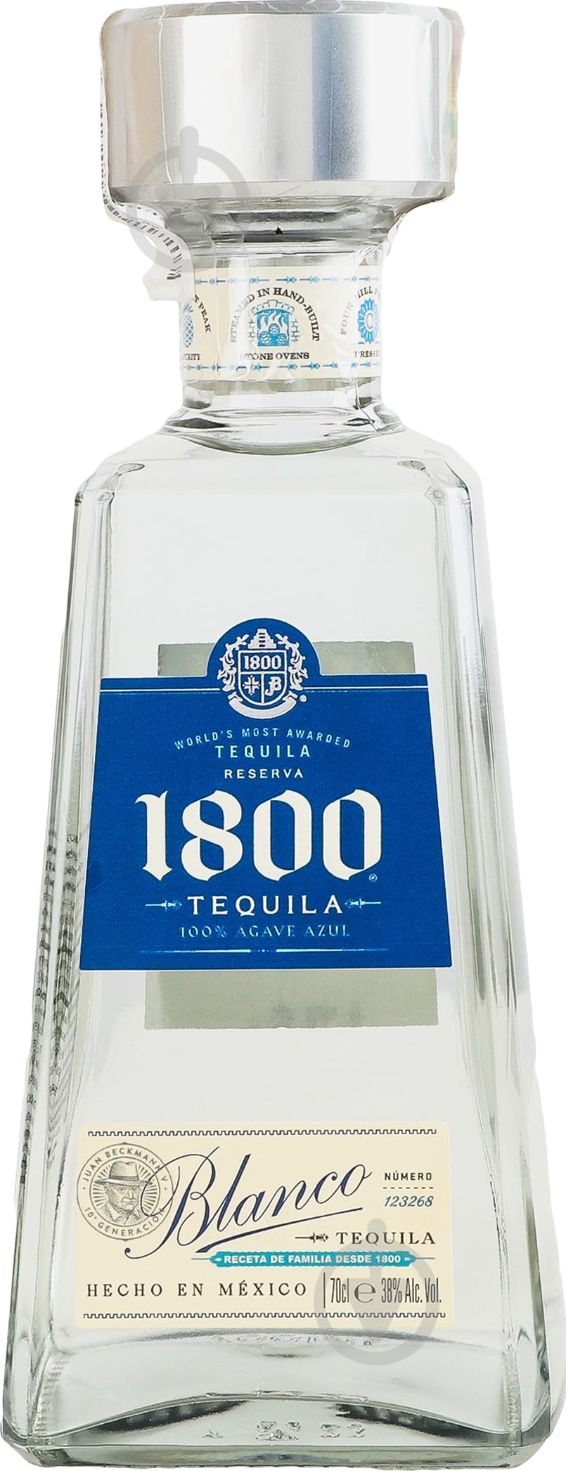 Текила 1800 Reserva Silver 100% Agave 0,7 л 40% - фото 1 Текила 1800 Reserva Silver 100% Agave 0,7 л 40% - фото 1