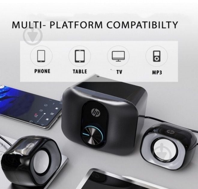 Акустична система HP 2.1 black (DHS-2111S) - фото 5