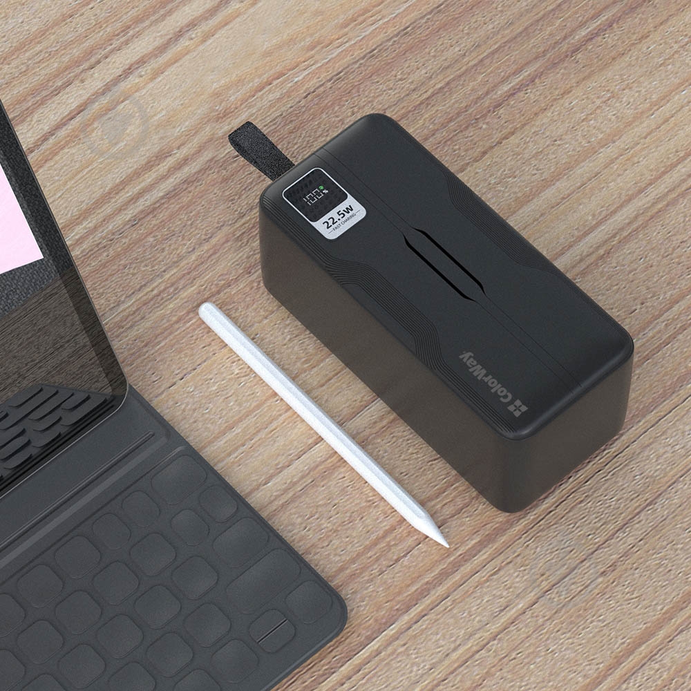 Повербанк ColorWay Digital Display 50000 mAh black (CW-PB500LPC5BK-PDD) - фото 7