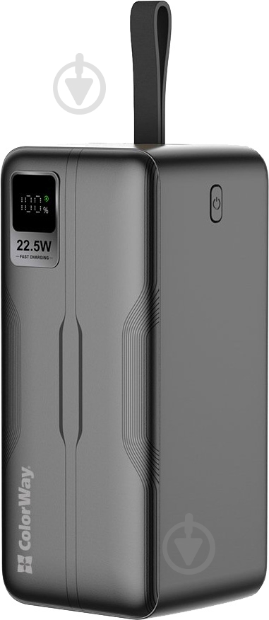 Повербанк ColorWay Digital Display 50000 mAh black (CW-PB500LPC5BK-PDD) - фото 2