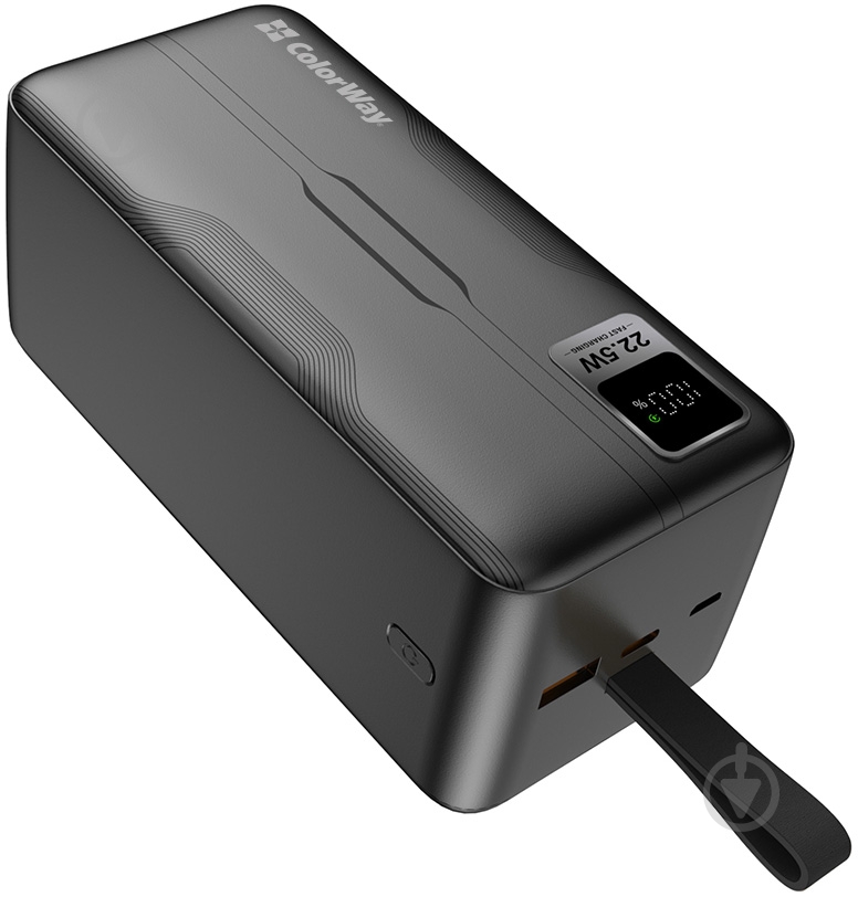Повербанк ColorWay Digital Display 50000 mAh black (CW-PB500LPC5BK-PDD) - фото 5