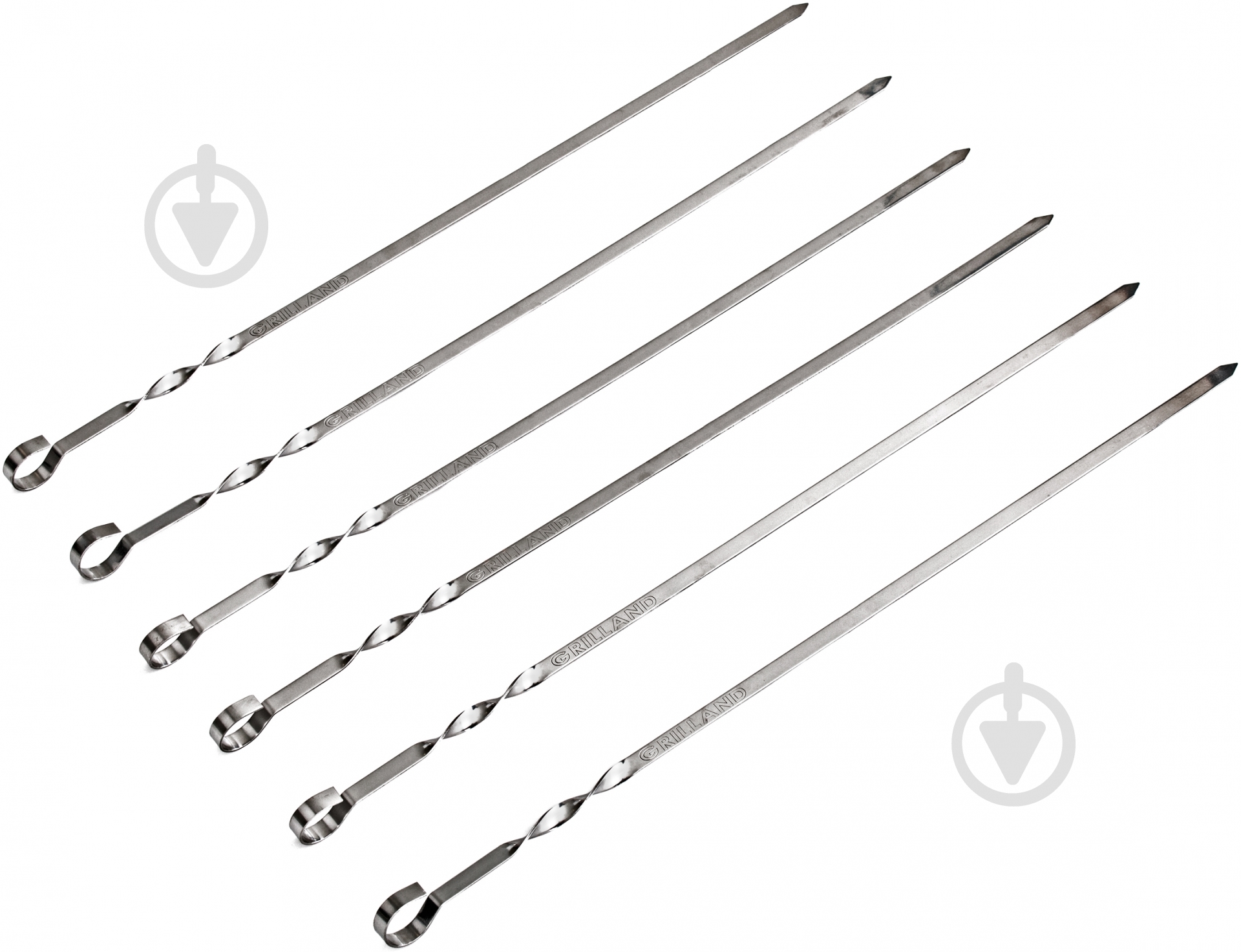 Набор шампуров Grilland 6 шт 60 см 73101 - фото 1