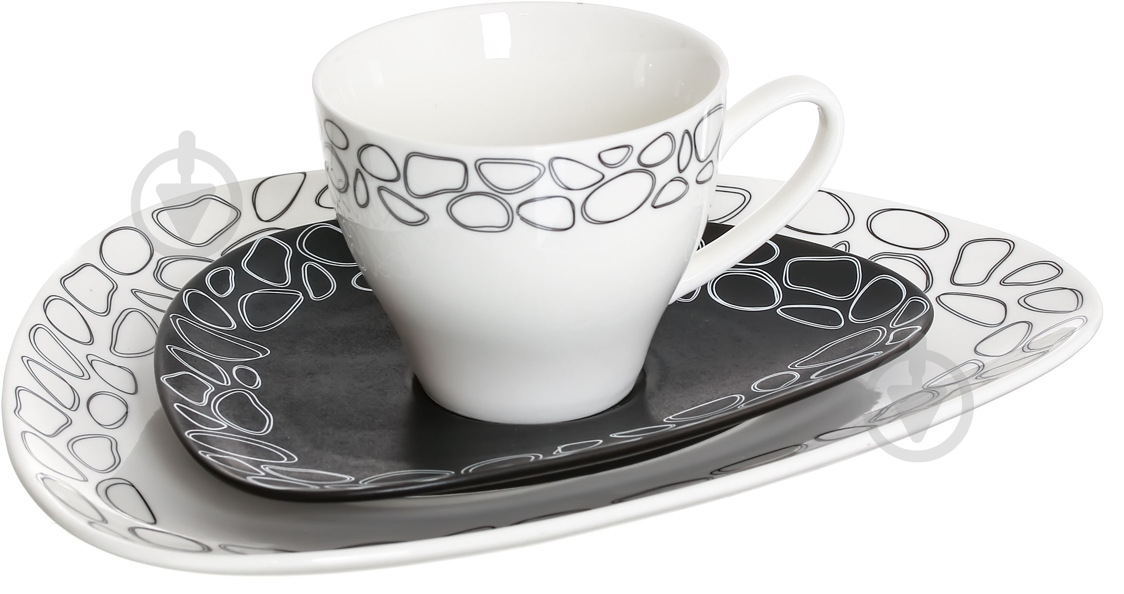 Набор для чая Fiora Stone 3 предмета (HJ1748-3649-24-JB3-296M-341) - фото 1