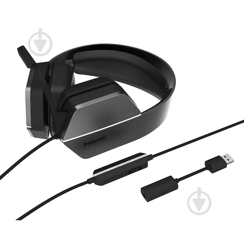 Гарнітура ігрова Philips black (TAG4106BK/00) - фото 1