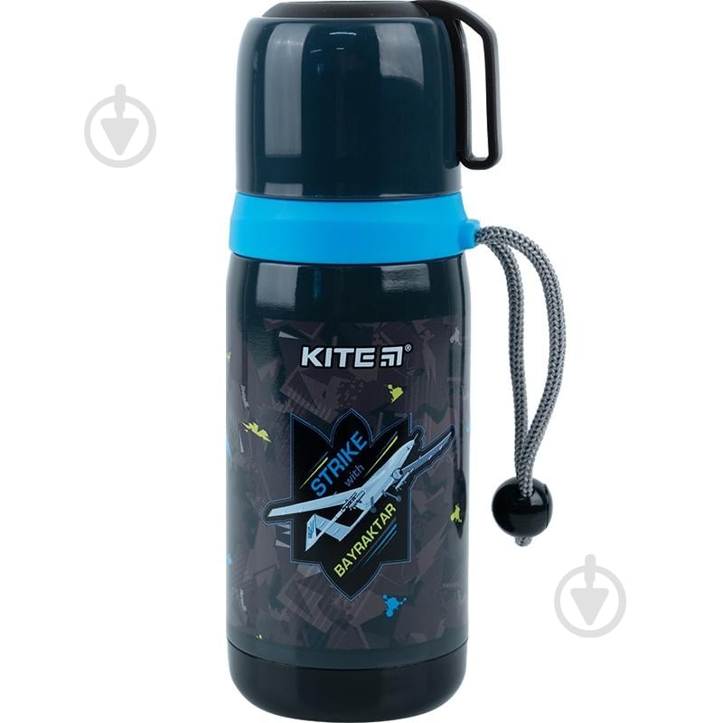 Термос KITE Bayraktar 350 мл K23-301 - фото 5 Термос KITE Bayraktar 350 мл K23-301 - фото 5