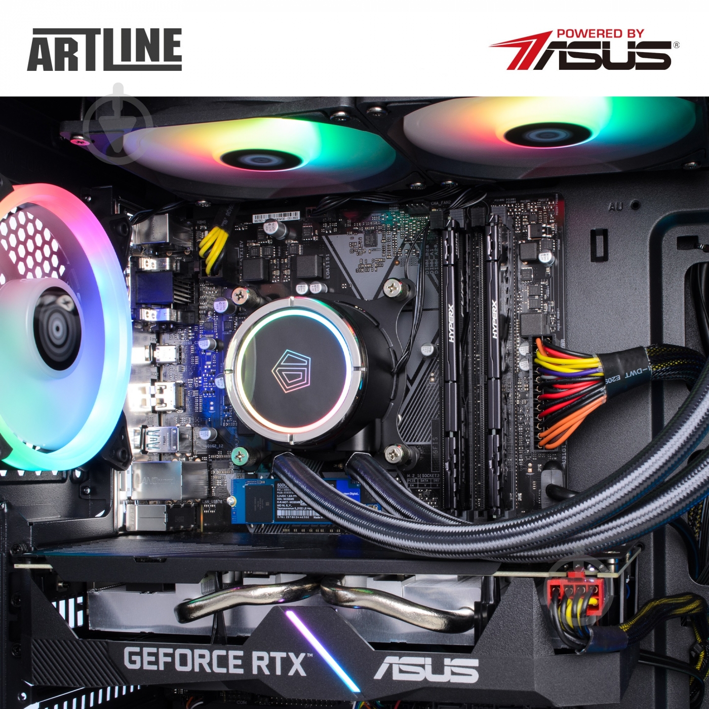 Компьютер персональный Artline (X89v07Win) Gaming black - фото 13