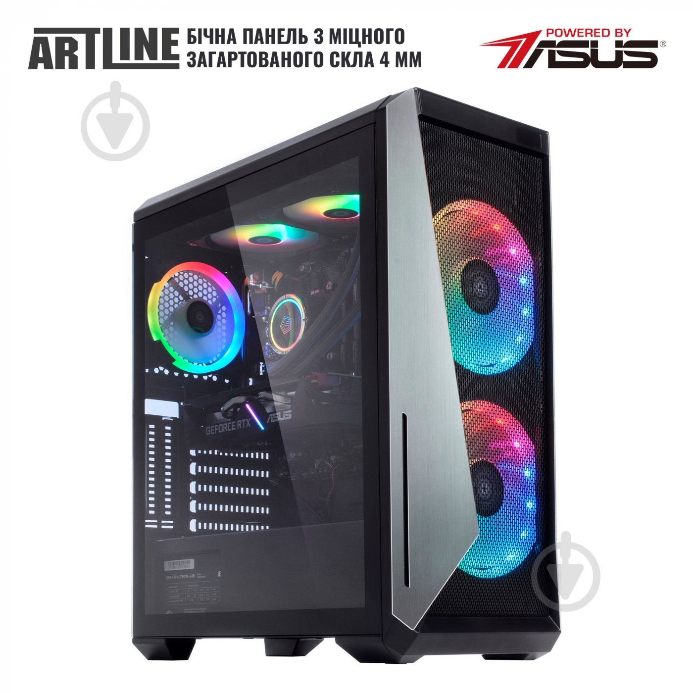 Компьютер персональный Artline (X89v07Win) Gaming black - фото 3