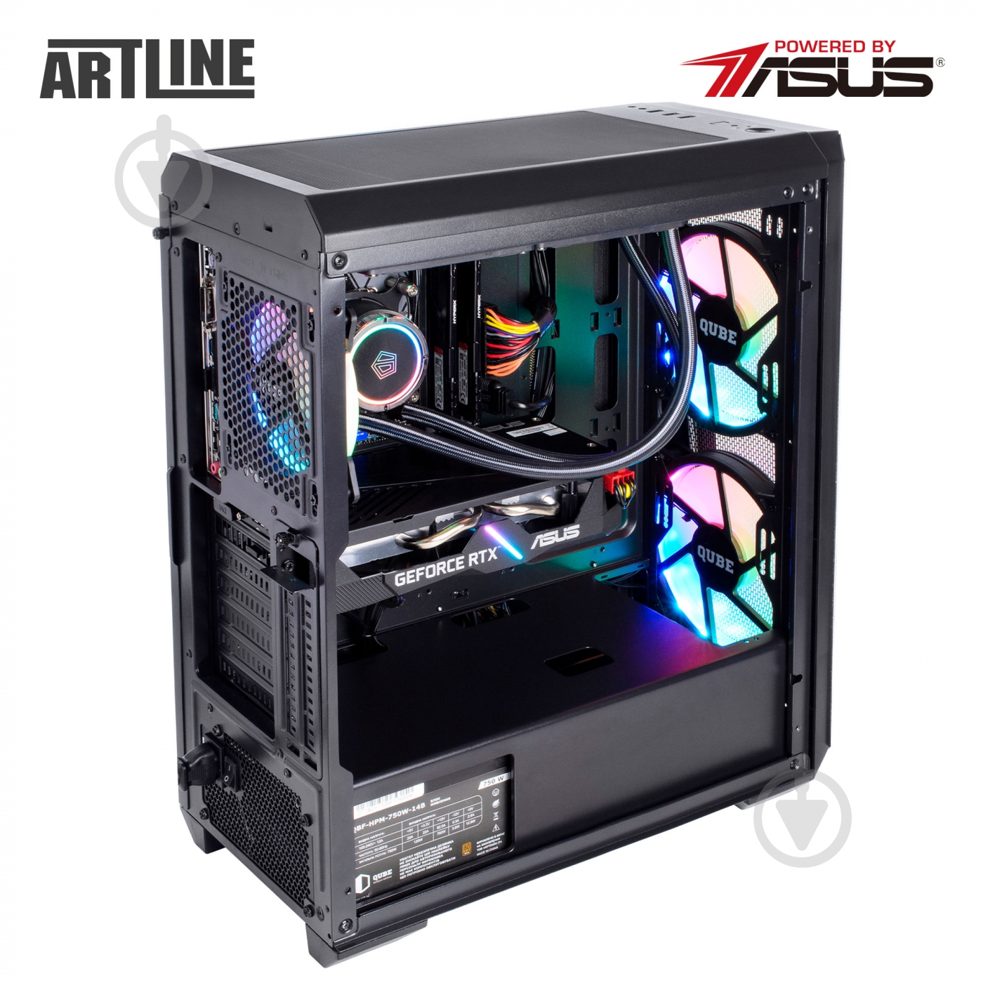 Компьютер персональный Artline (X89v07Win) Gaming black - фото 4