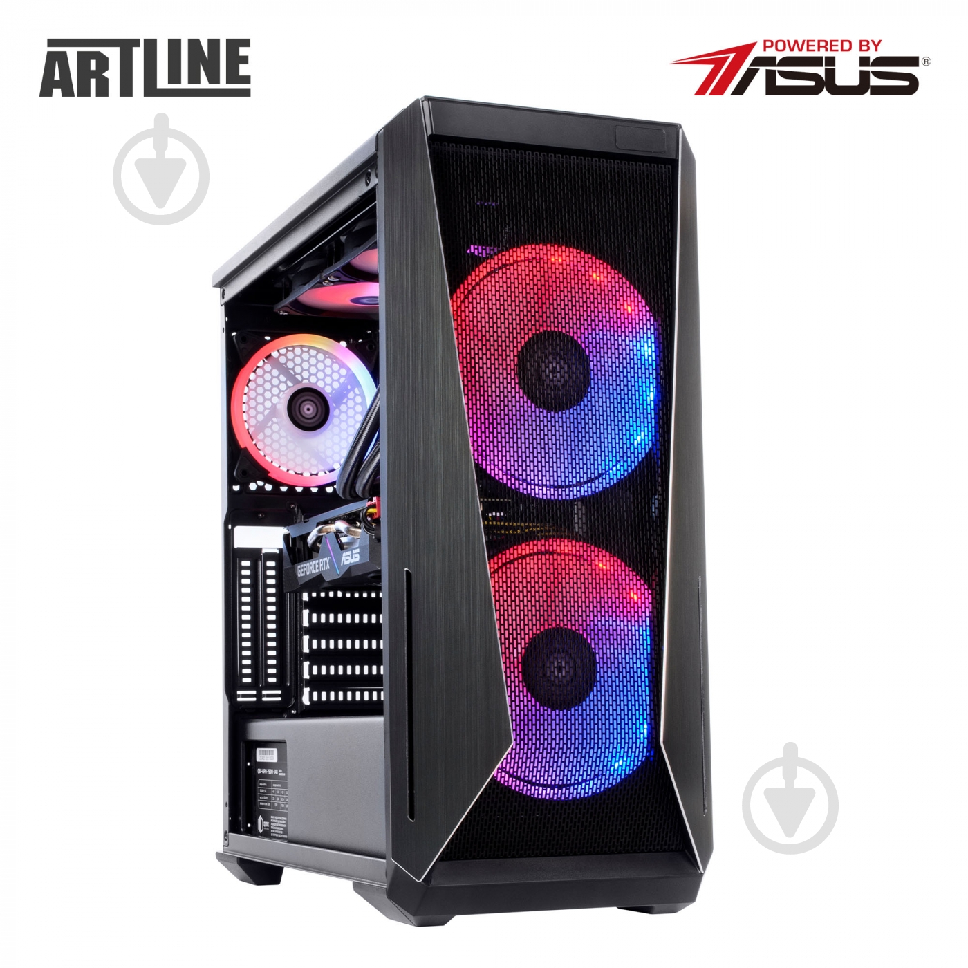 Компьютер персональный Artline (X89v07Win) Gaming black - фото 2