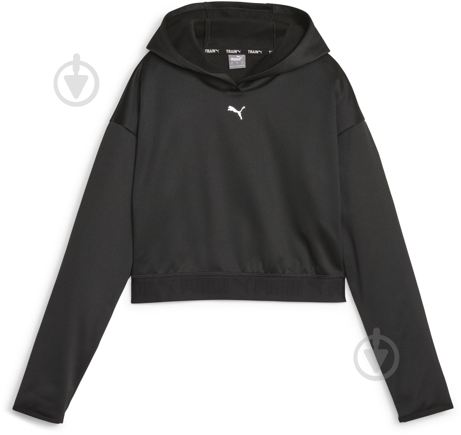 Джемпер Puma PUMA STRONG POWER FLEECE HOODIE 52387601 р.S черный - фото 1 Джемпер Puma PUMA STRONG POWER FLEECE HOODIE 52387601 р.S черный - фото 1