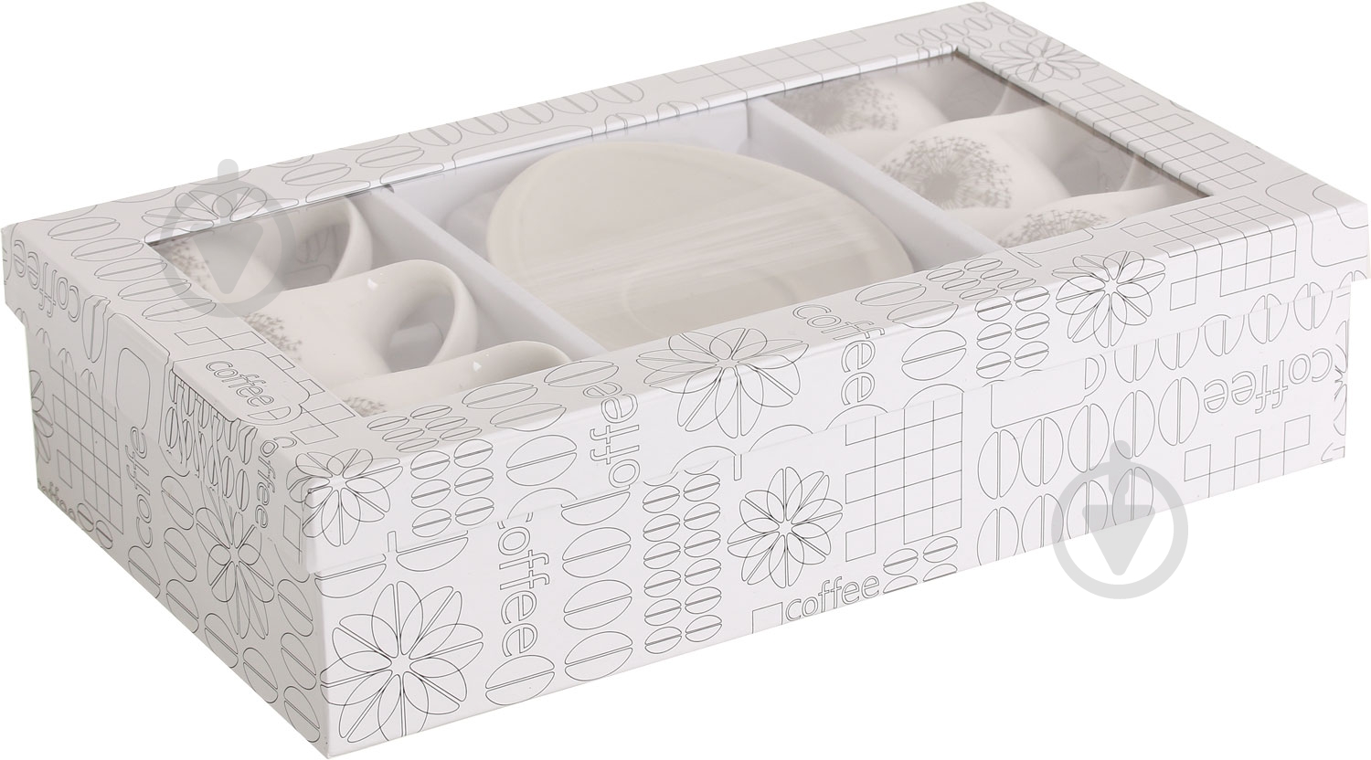 Набор для кофе Fiora Dandelion 100 мл 12 предметов на 6 персон - фото 4 Набор для кофе Fiora Dandelion 100 мл 12 предметов на 6 персон - фото 4