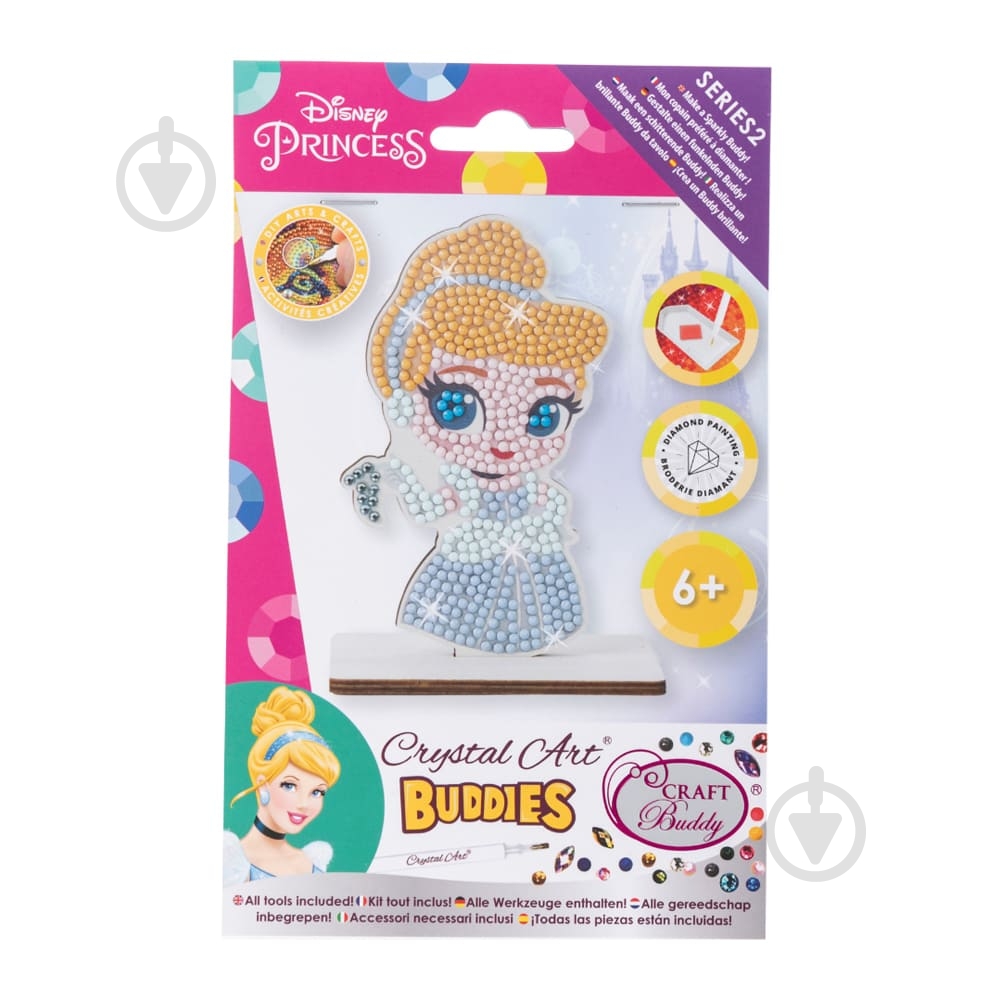 Мозаика Crystal Art Золушка CAFGR-DNY004 - фото 1 Мозаика Crystal Art Золушка CAFGR-DNY004 - фото 1