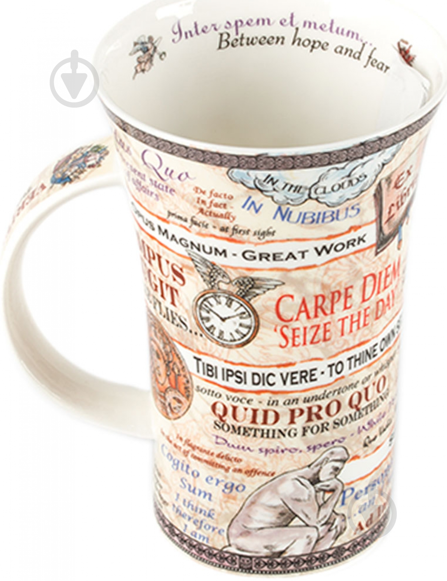 Чашка Dunoon Latin phrases 500 мл - фото 2