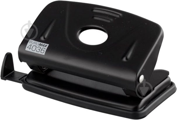 Дырокол BM.4036-01 черный Buromax - фото 1
