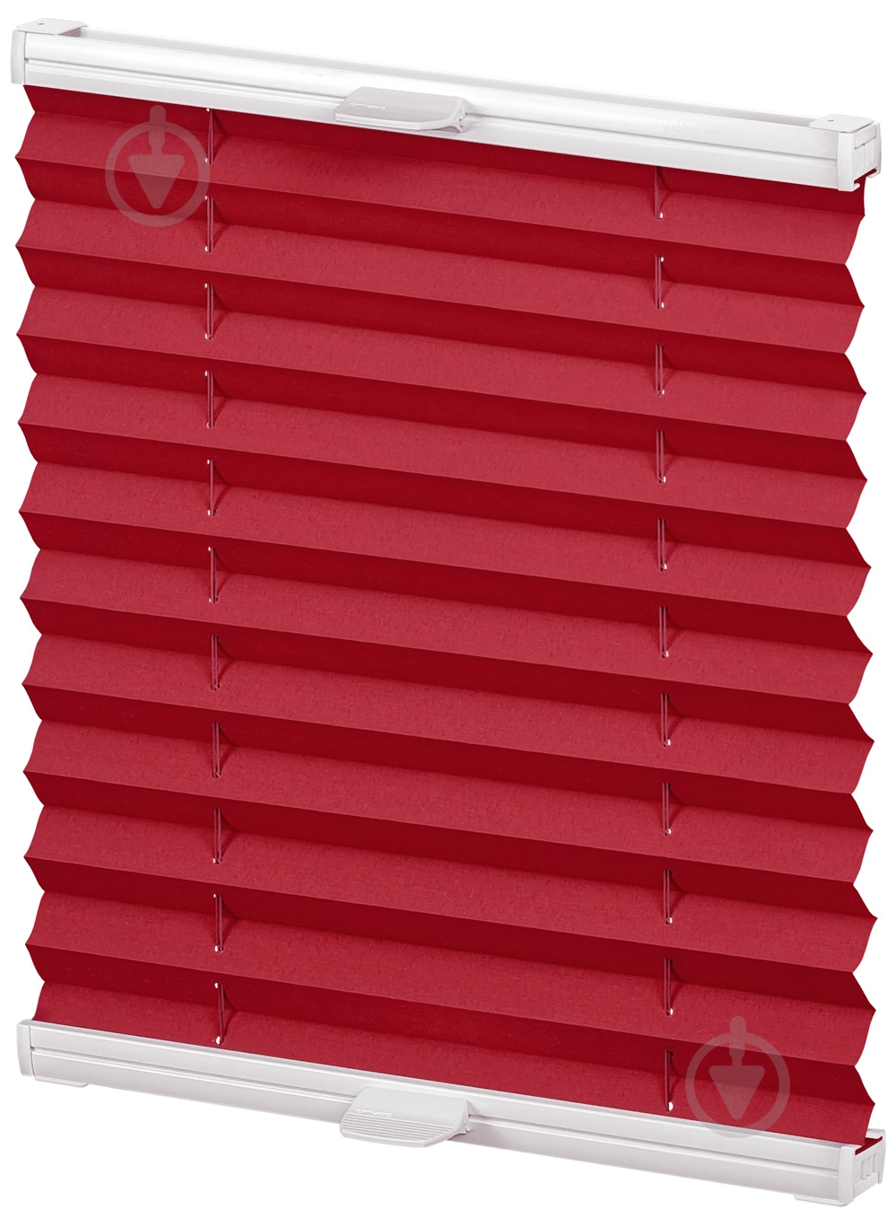 Штора-плісе Rollotex тканина DUO ECORO 106х135 см Червоний - фото 1