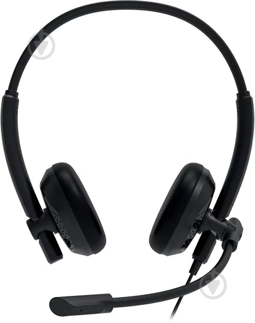 Гарнитура Canyon HS-07 PC Mic 3.5/USB black (CNS-HS07B) - фото 2